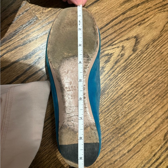 Gucci flats with crystal logo - Picture 10 of 10